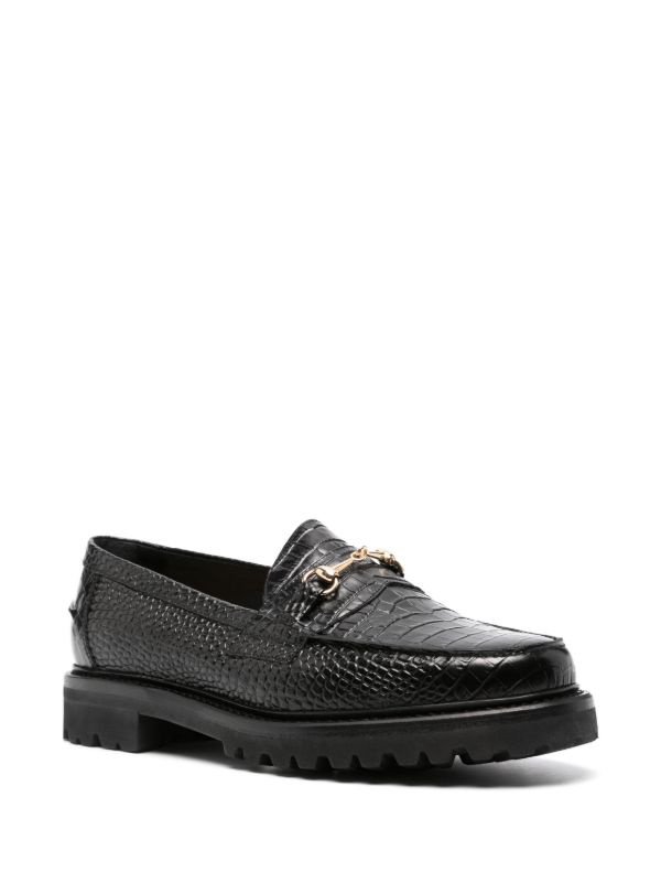 Browns Blackstock & Weber Black Mason Loafers | Browns Loafers