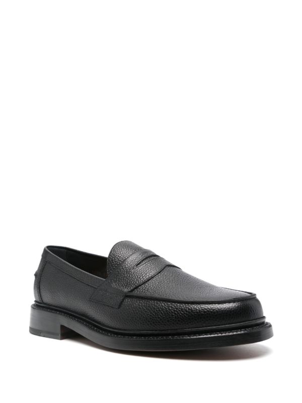 Browns Blackstock & Weber Black The Ellis Loafers | Browns Loafers