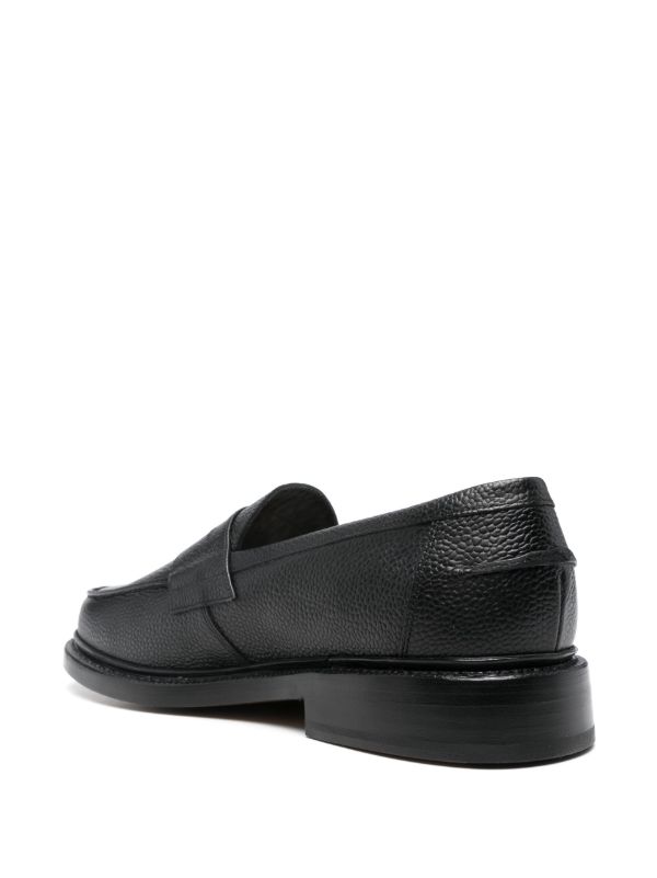 Browns Blackstock & Weber Black The Ellis Loafers | Browns Loafers