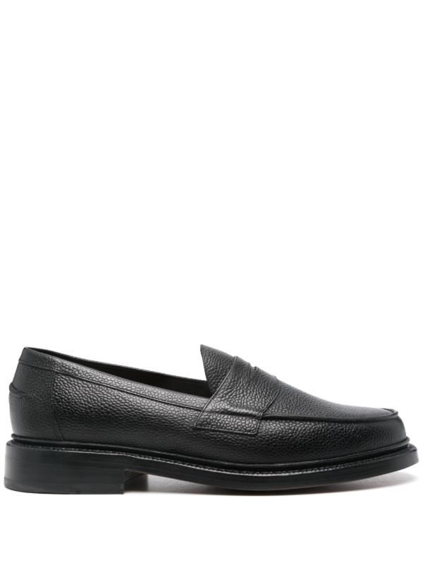 browns Blackstock & Weber Black The Ellis Loafers | Browns Loafers
