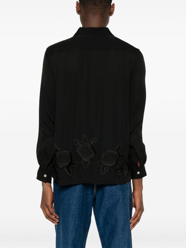 Browns BODE Black Midnight Daffodil Shirt | Browns Shirts