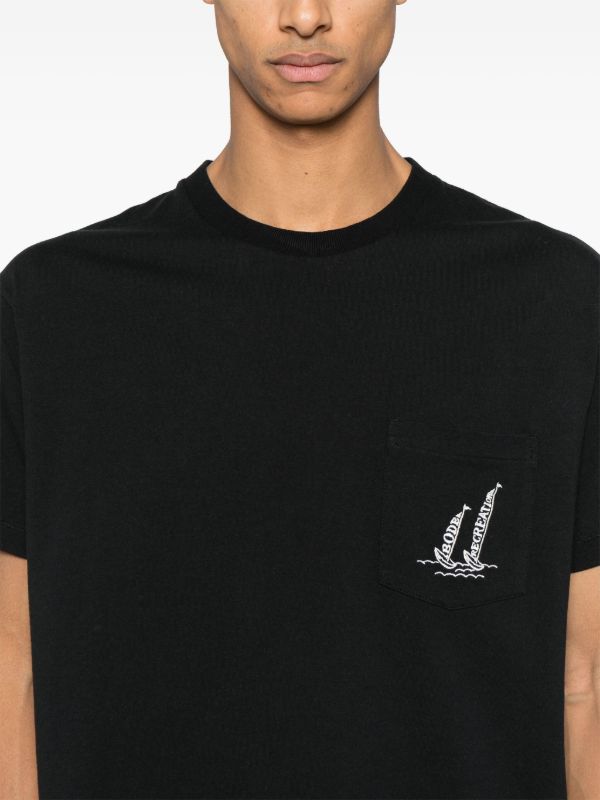 Browns BODE Black Recreation Sails Pocket T-Shirt | Browns T-Shirts