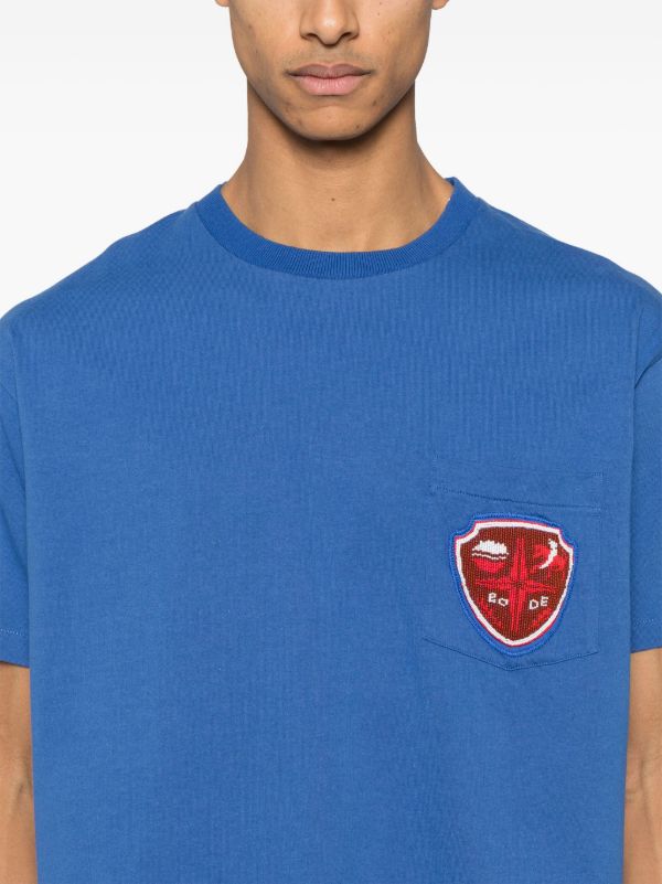 Browns BODE Blue Crest Pocket T-Shirt | Browns T-Shirts