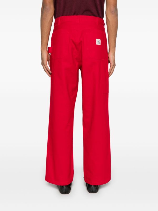 Browns BODE Red Spring Trousers | Browns Regular-Fit & Straight Leg Pants