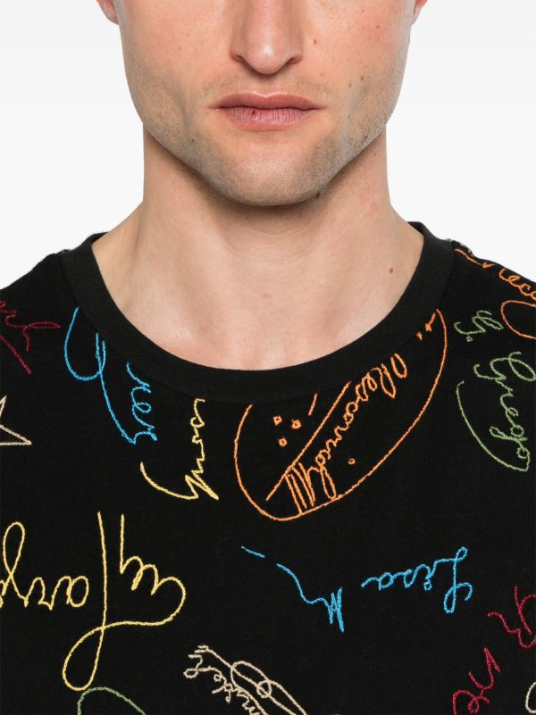 Browns BODE Signature Scrawl T-shirt | Browns T-Shirts