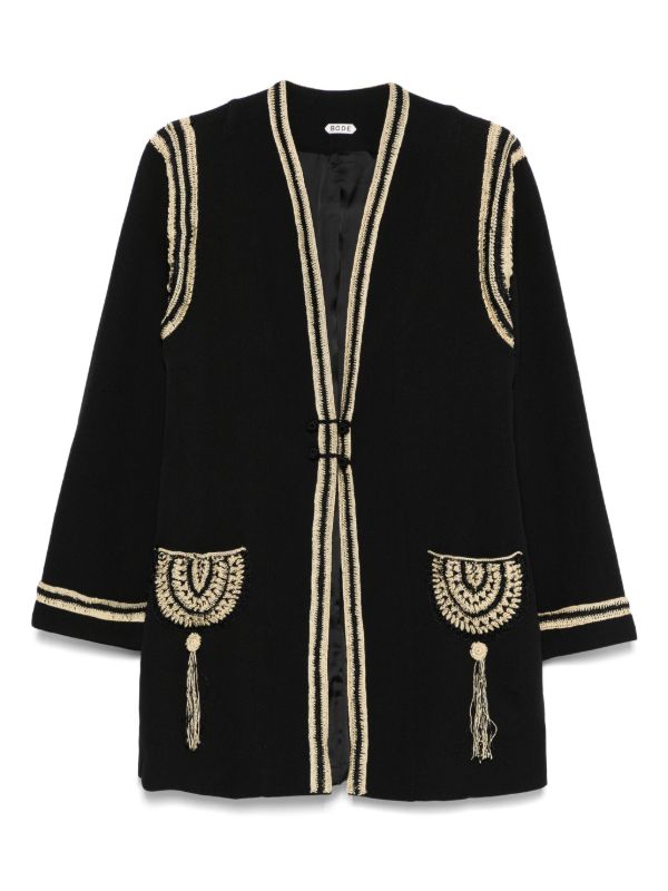 browns BODE Weedy coat | Browns Single Breasted Coats