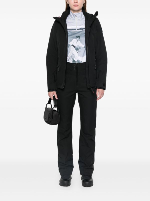 Browns BOGNER Printed Half-Zip Ski Top | Browns Ski Tops