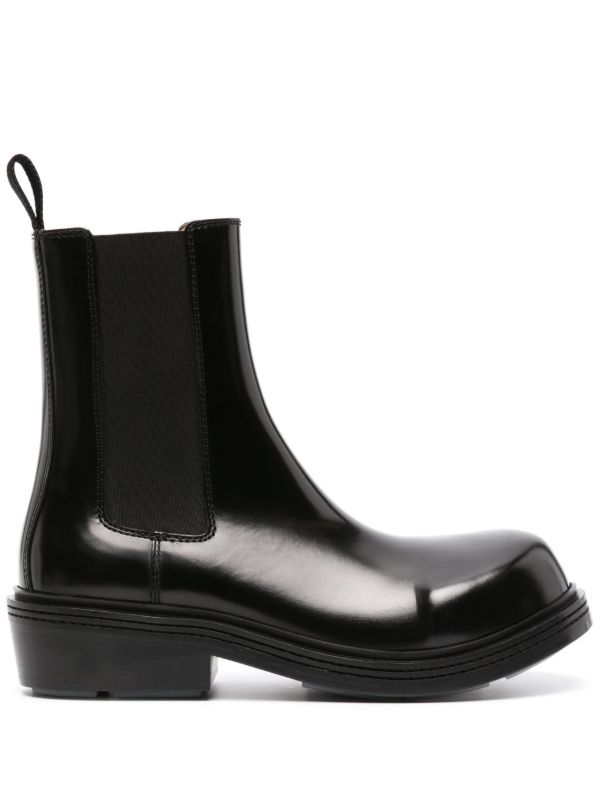 browns Bottega Veneta Black Fireman Leather Chelsea Boots | Browns Boots browns Bottega Veneta Black Fireman Leather Chelsea Boots | Browns Boots