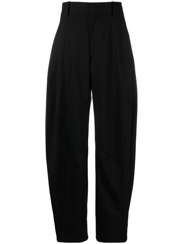 browns Bottega Veneta black wool wide-leg trousers | Browns Wide-Leg Pants browns Bottega Veneta black wool wide-leg trousers | Browns Wide-Leg Pants