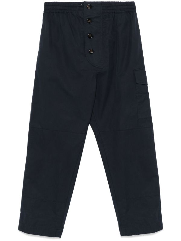 browns Bottega Veneta Cotton Trousers | Browns Tailored Pants