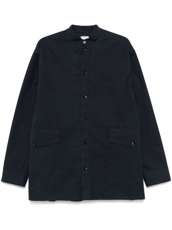 browns Bottega Veneta Cotton Twill Overshirt | Browns Shirt Jackets