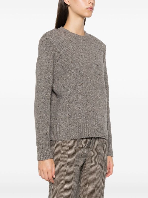 Browns Bottega Veneta Crew Neck Jumper | Browns Knitted Sweaters