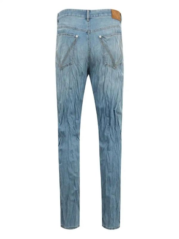 Browns Bottega Veneta Crushed Jeans | Browns Regular & Straight-Leg Jeans