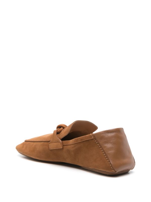 Browns Bottega Veneta Daddy Suede Loafers | Browns Loafers