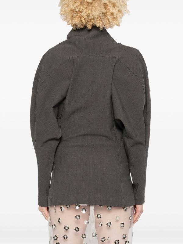 Browns Bottega Veneta Draped-Neck T-Shirt | Browns T-Shirts & Jersey Shirts