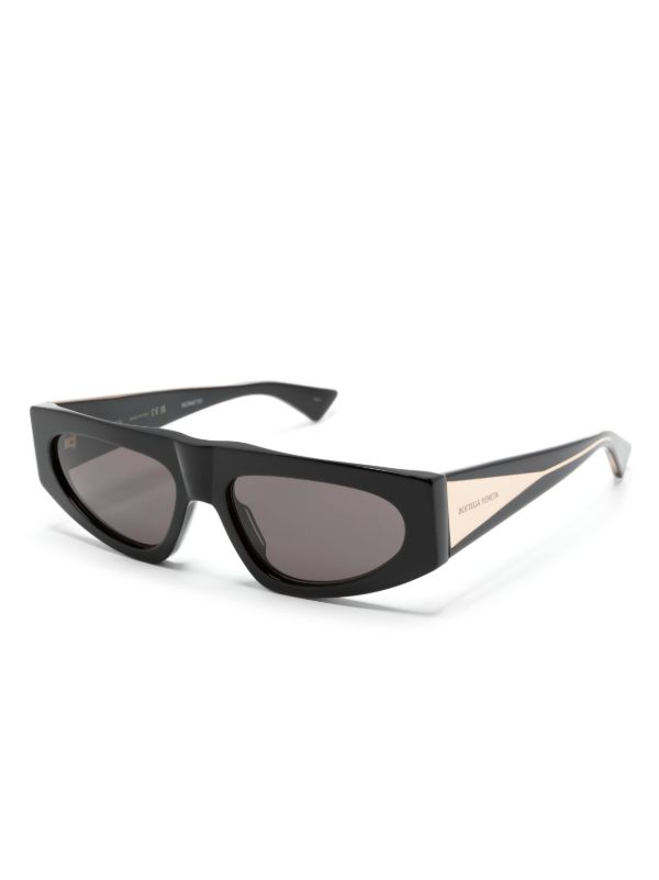 Browns Bottega Veneta Eyewear Black D-frame Sunglasses | Browns Sunglasses
