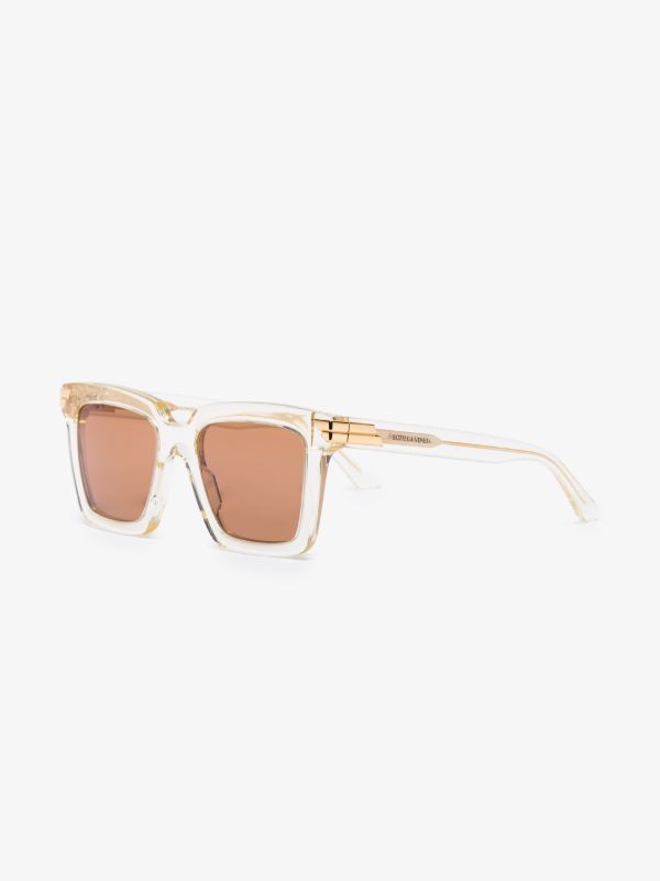 Browns Bottega Veneta Eyewear Square-frame Sunglasses | Browns Sunglasses