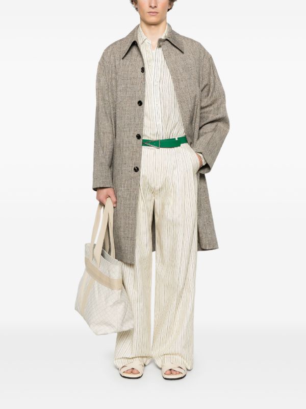 Browns Bottega Veneta Fleck Coat | Browns Single Breasted Coats