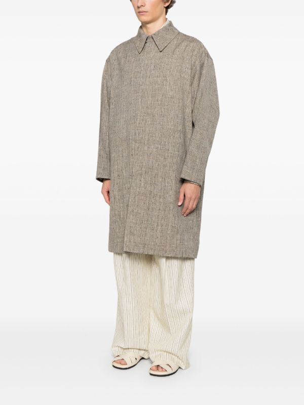 Browns Bottega Veneta Fleck Coat | Browns Single Breasted Coats