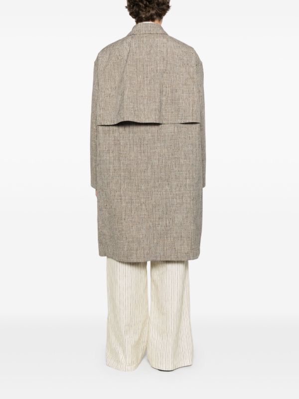 Browns Bottega Veneta Fleck Coat | Browns Single Breasted Coats