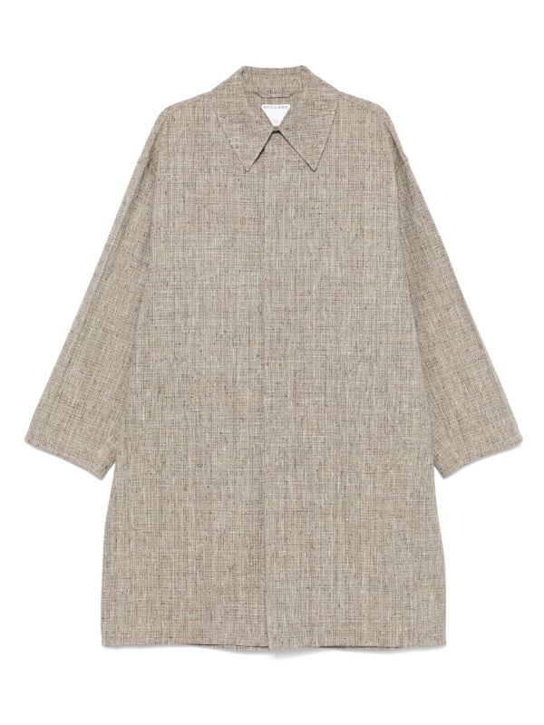 browns Bottega Veneta fleck coat | Browns Single Breasted Coats