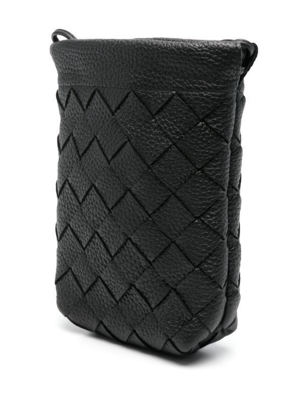 Browns Bottega Veneta Intrecciato Leather Messenger Bag | Browns Messenger Bags