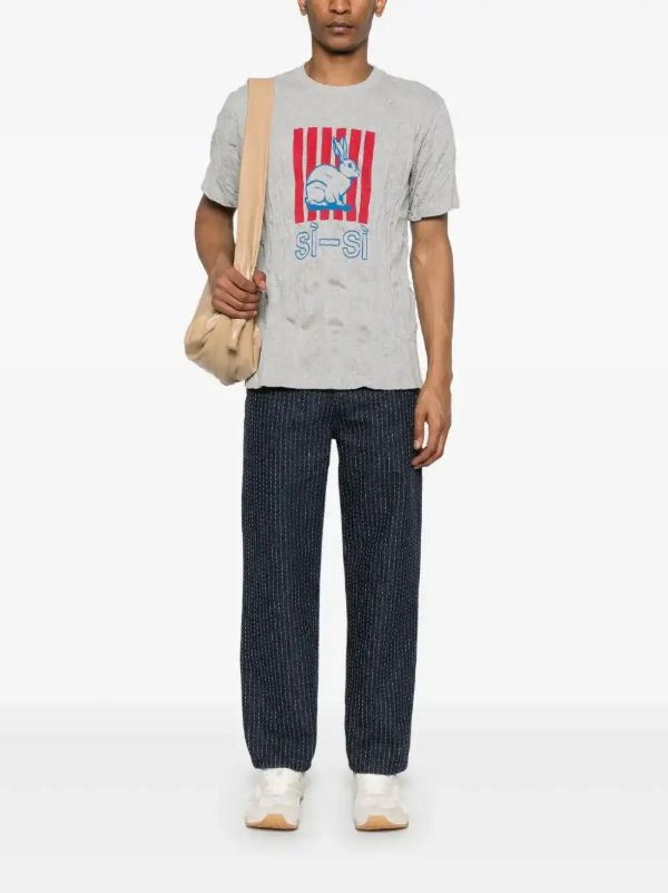 Browns Bottega Veneta Printed Crushed T-shirt | Browns T-Shirts