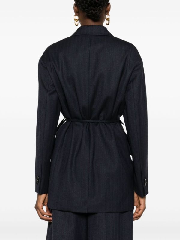 Browns Bottega Veneta Striped Wool Blazer | Browns Blazers