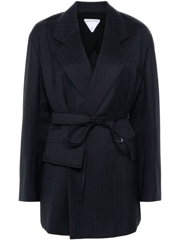 browns Bottega Veneta Striped Wool Blazer | Browns Blazers