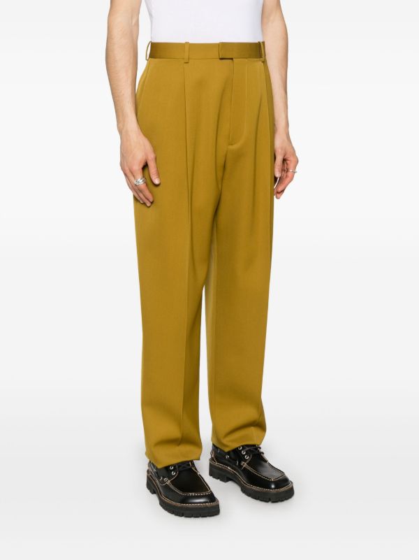 Browns Bottega Veneta Wool Grain-De-Poudre Trousers | Browns Tailored Pants