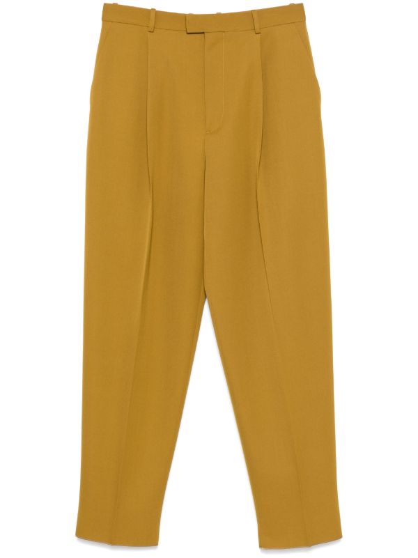 browns Bottega Veneta Wool Grain-De-Poudre Trousers | Browns Tailored Pants