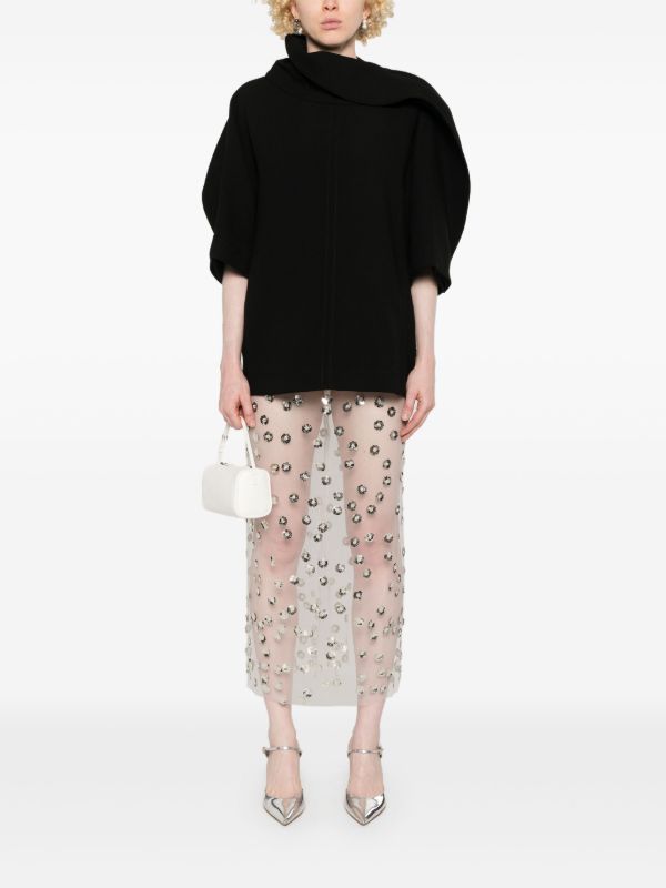 Browns Bottega Veneta Wool T-Shirt | Browns T-Shirts & Jersey Shirts