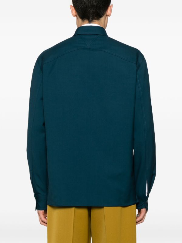 Browns Bottega Veneta Wool Twill Shirt | Browns Shirts