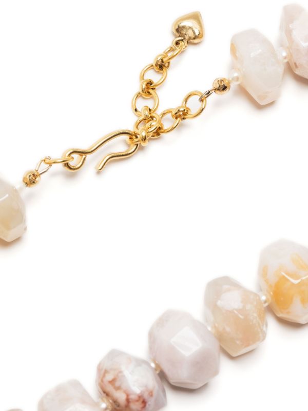 Browns Brinker & Eliza Gold-plated Emma Pearl Necklace | Browns Necklaces
