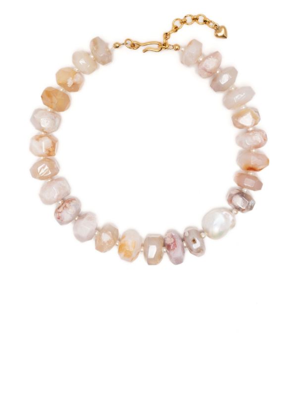 browns Brinker & Eliza gold-plated Emma pearl necklace | Browns Necklaces