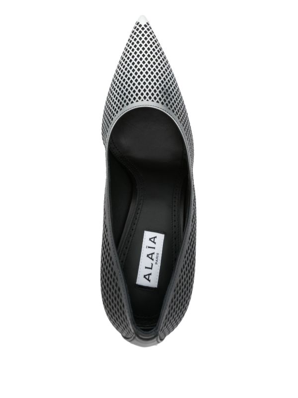 Browns Alaïa 90mm Dégradé Mesh Pumps | Browns Pumps