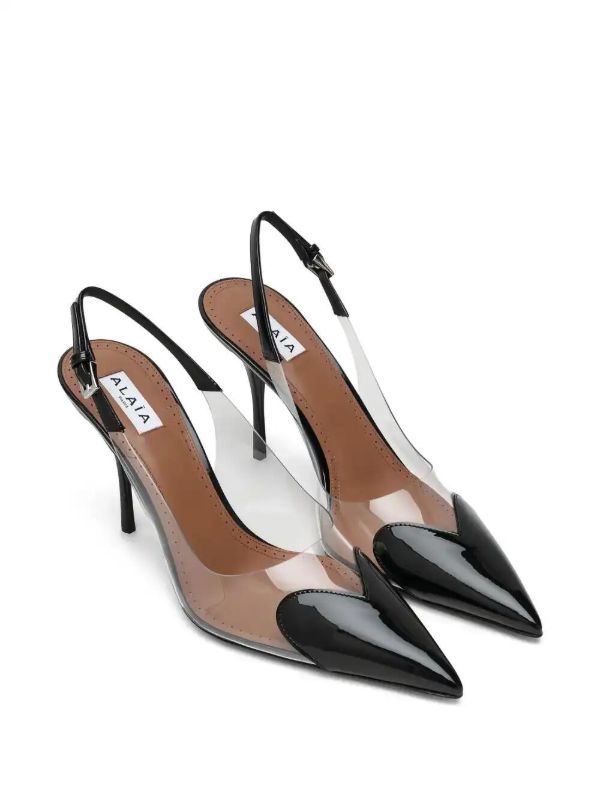 Browns Alaïa 90mm Le Cœur Pumps | Browns Pumps