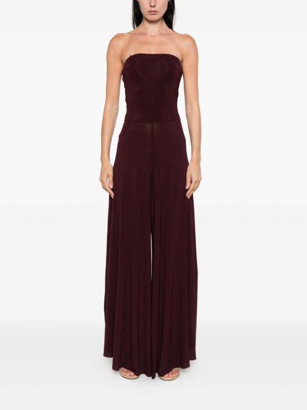 Browns Alaïa Bustier Jumpsuit | Browns Full Length