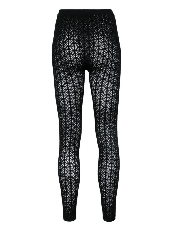 Browns Alaïa Lace Leggings | Browns Leggings