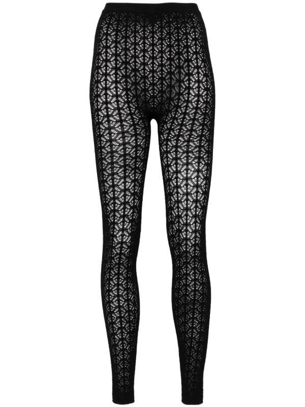 browns Alaïa Lace Leggings | Browns Leggings