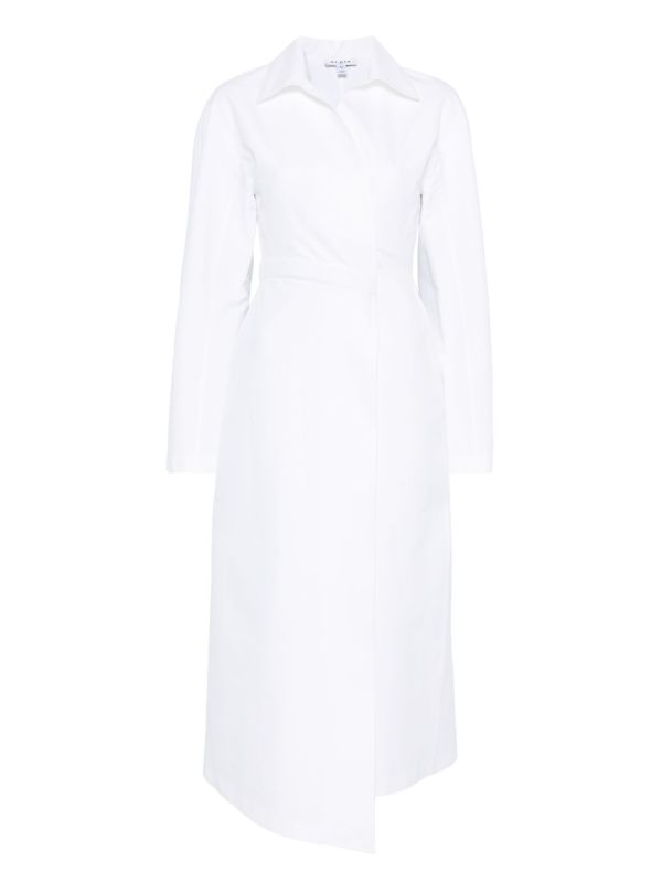 browns Alaïa wrap midi dress | Browns Day Dresses