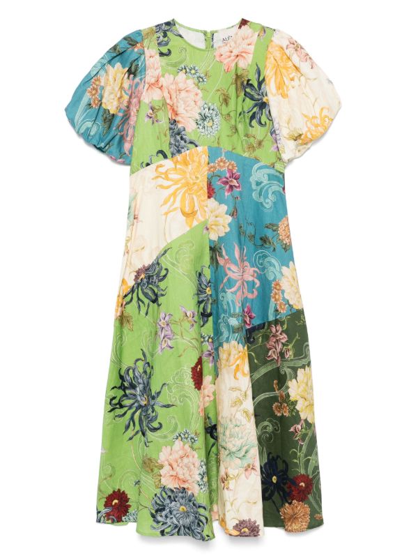 browns ALEMAIS Avery midi dress | Browns Day Dresses