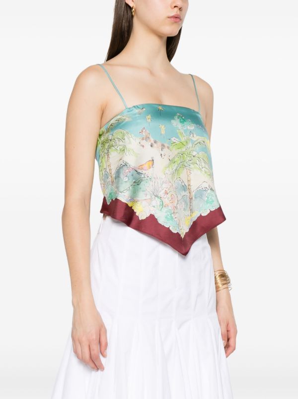 Browns ALEMAIS Daria Scarf Top | Browns Blouses