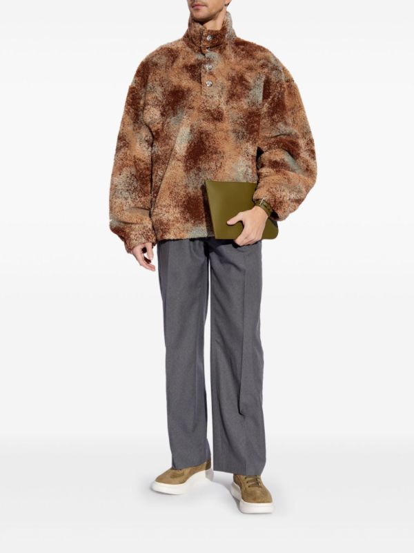 Browns Alexander McQueen Brown Fleece Jacket