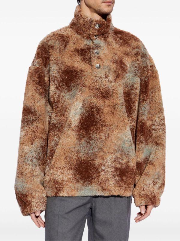 Browns Alexander McQueen Brown Fleece Jacket