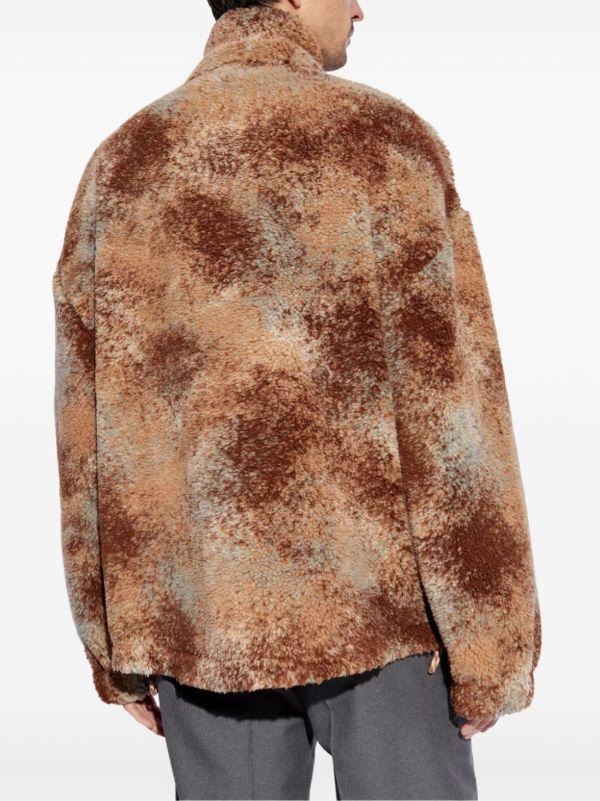 Browns Alexander McQueen Brown Fleece Jacket