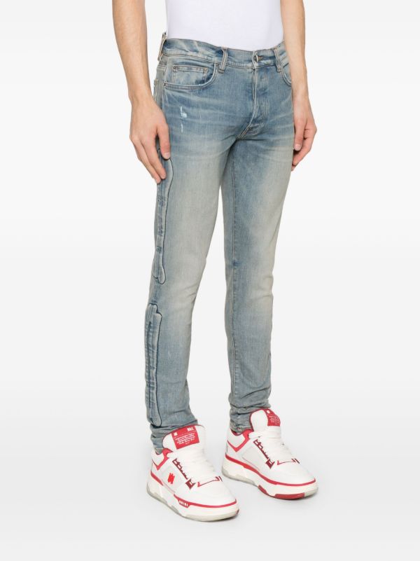Browns AMIRI 3D-Bones Jeans | Browns Skinny Jeans