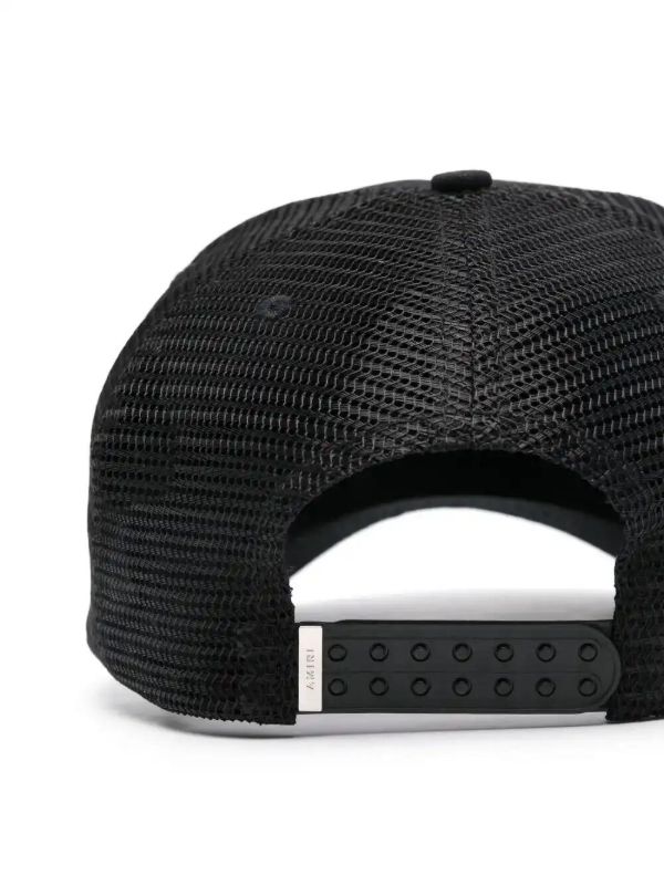 Browns AMIRI Black 3 Star Trucker Hat | Browns Hats