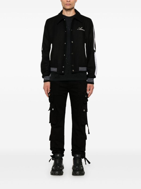 Browns AMIRI Black Bones Jacket