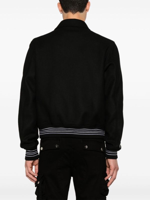 Browns AMIRI Black Bones Jacket
